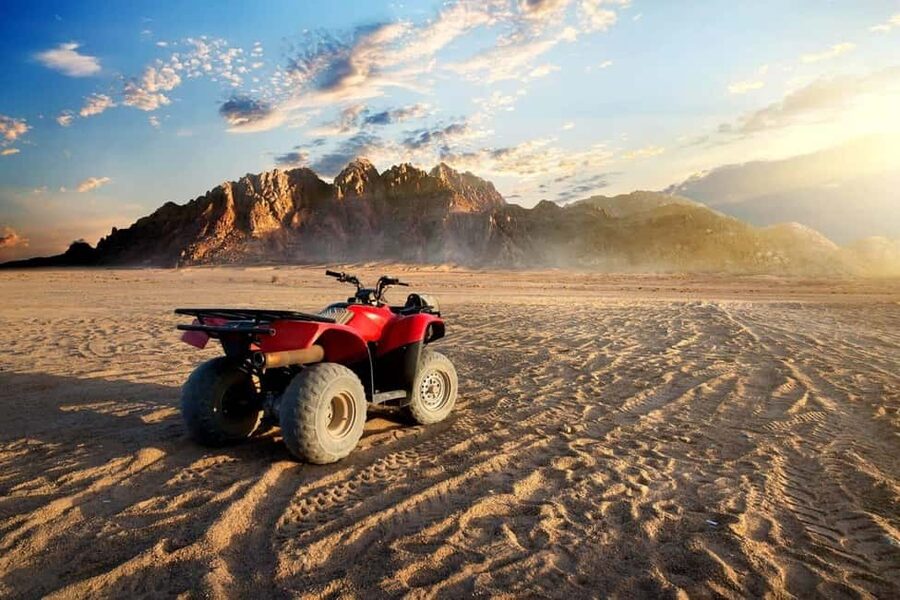 Sharm ElSheikh: ATV Quad & Buggy Adventure Sunrise or Sunset - Pickup from Sharm el-Sheikh: smooth when it’s on time, annoying when it’s not