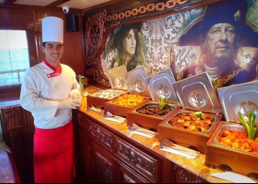 Sharm: Pirates Sailing Boat cruise with transfers & lunch - Ras Mohammad National Park: Where the Morning Snorkel Gets Real
