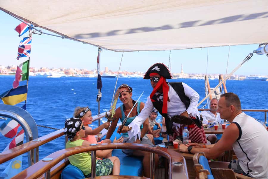 Sharm: Pirates Sailing Boat cruise with transfers & lunch - Kids on the Pirate Ship: When It Works and What to Watch