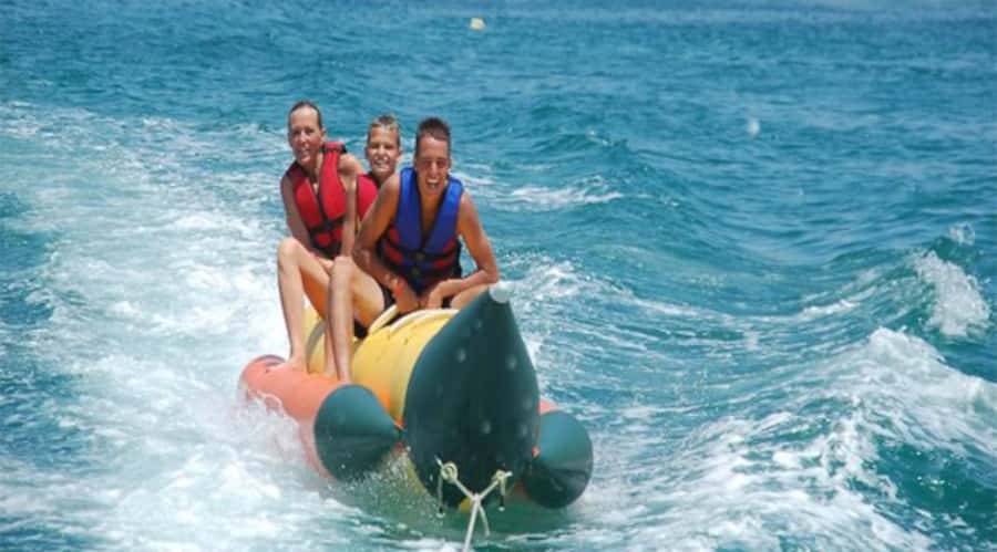 Sharm: Water Sports Adventure Day with Hotel Transfer - Quad Biking Through the Sinai Desert: Grit, Dust, and Safety Checks