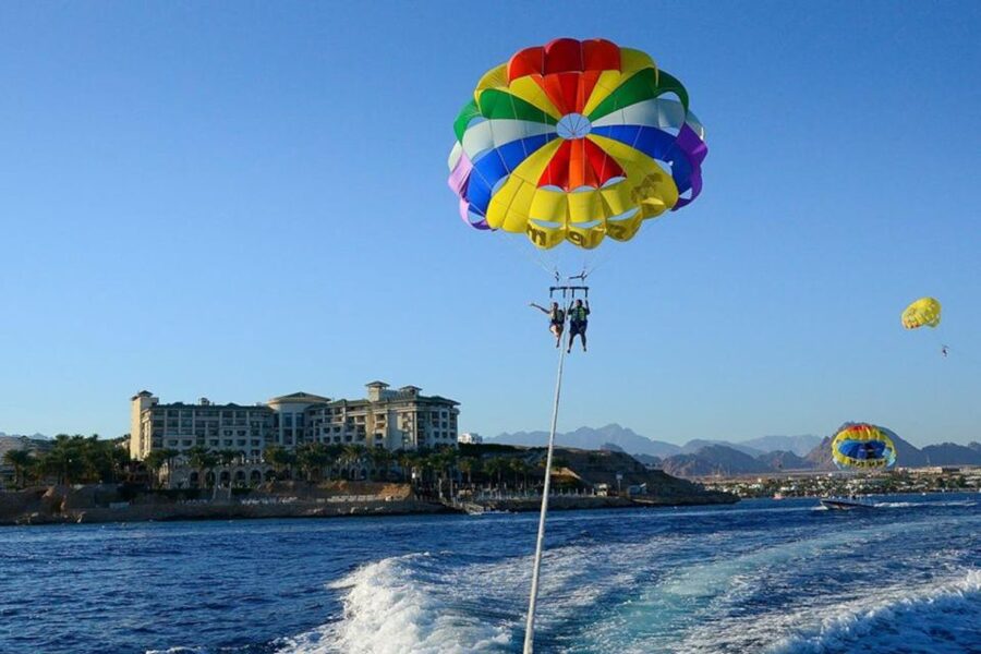 Sharm: Water Sports Adventure Day with Hotel Transfer - Glass-Bottom Boat for Coral Viewing: See It First, Swim Later
