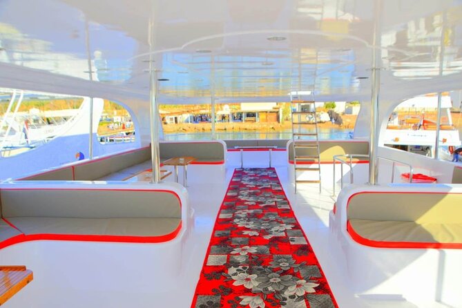 Snorkeling Day Trip To Ras Mohamed And White Island By Boat-sharm - Lunch onboard and the all-day drinks setup
