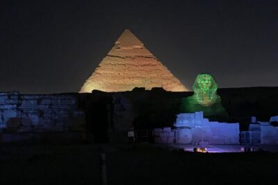 Sound and Light Show at Giza Pyramids