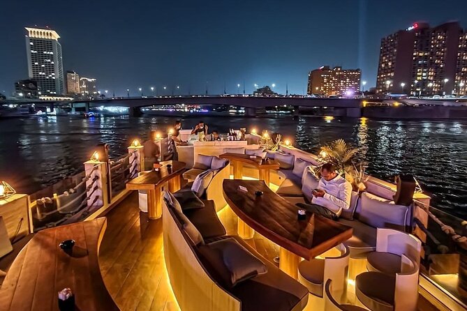 Sunset & Night Open Air Nile Cruise in Cairo & Giza - The Route: Cairo Tower, Two Bridges, and Zamalek From the Water