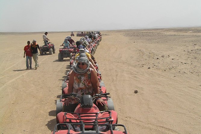 Super Safari ATV, Buggy Car, Camel Ride, Bedouin Dinner -Hurghada - Bedouin Tea, Camel Ride, and the Sunset Switch to Dinner Mode