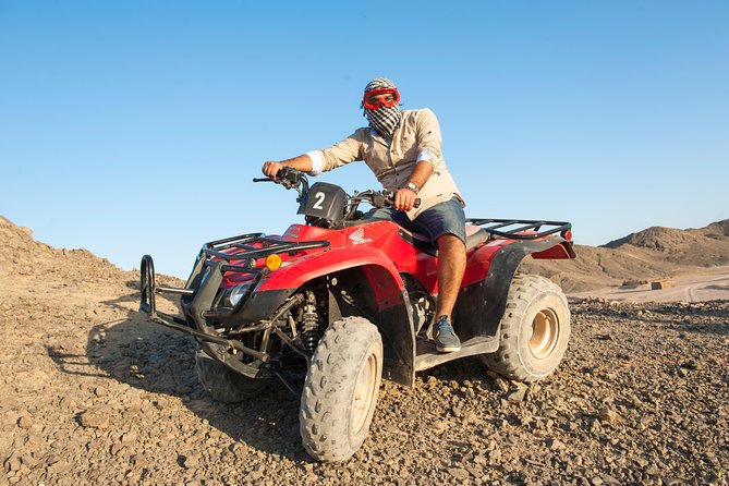 Super Safari, ATV & Sunset, Camel Ride With Dinner - Marsa Alam - ATV Time in the Sahara: How the Ride Works