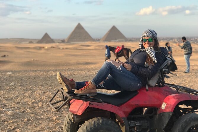 Top Private All Inc-Pyramids,Camel,Quad Bike,Inside Pyramid&Lunch - What a private Egyptologist guide changes for your day