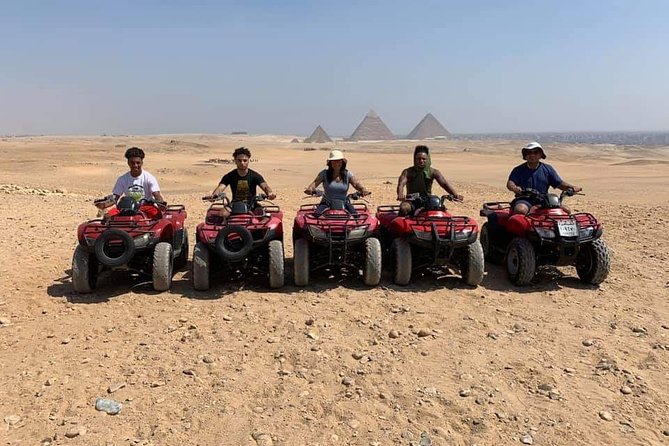 Top rated ATV quad bike at the Desert of Giza Pyramids - Price and value: what $18.20 per person really buys