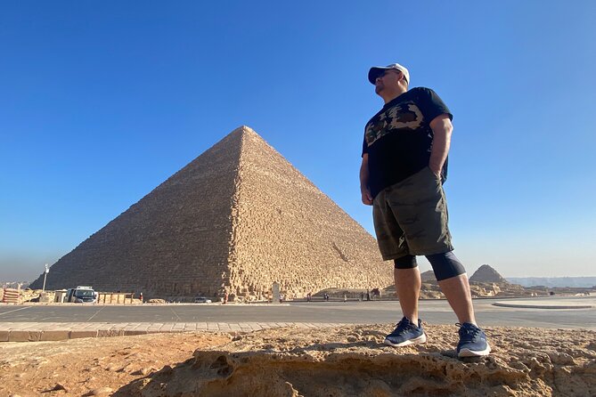 Top Rated Giza Pyramids,Sphinx,Camel ride,lunch & inside pyramids - Lunch on the plateau: simple, local, and timed for your energy
