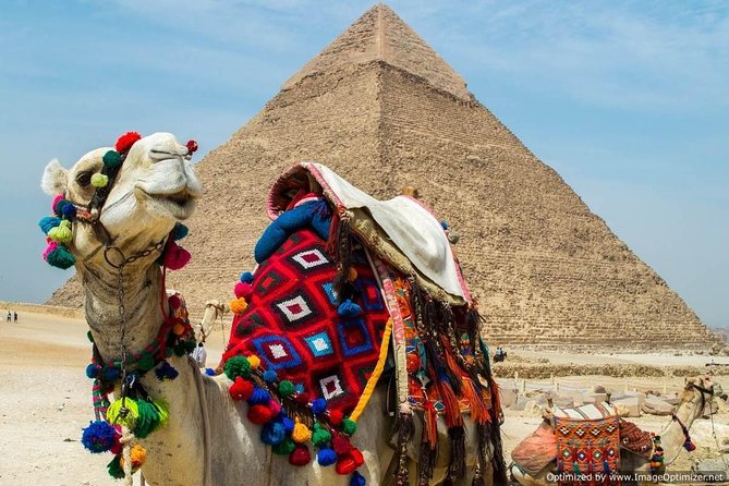 Tour to Cairo and the Pyramids from EL Gouna by A/C Vehicle - Giza highlights: Khufu Pyramid, Khafre Valley Temple, and the Sphinx