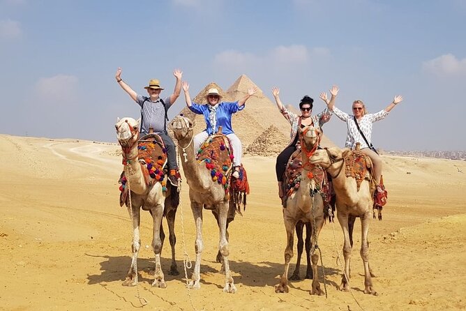 Tour to Giza Pyramids & museum of Egyptian civilization - Giza in a single outing: Cheops, Chephren, Mykerinus, Sphinx, and Valley Temple
