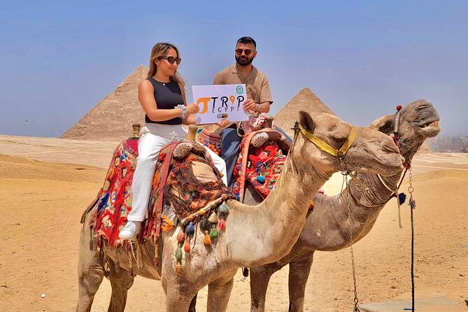 Tour to the Great Pyramids City, Panoramic View, Sphinx and Camel - Pyramids of Giza: Great Pyramid Views and Smart Photo Time