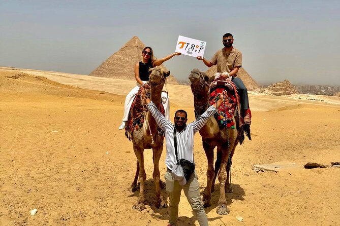 Tour to the Great Pyramids City, Panoramic View, Sphinx and Camel - Pickup in Cairo and Giza, Then Straight to the Sites