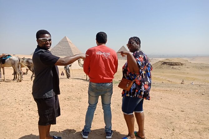 VIP All inclusive Best of the best Giza Pyramids,Sakkara,Memphis - The panoramic view and memorial photo window