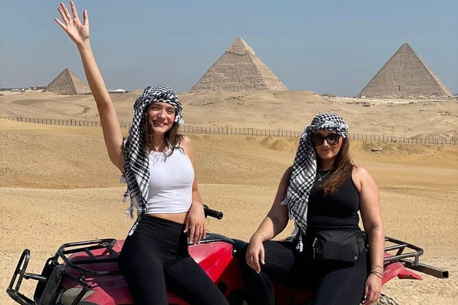 VIP Giza Pyramids,Sphinx,ATV bike,CamelRide,Shopping&DinnerCruise - Key Highlights Worth Planning For