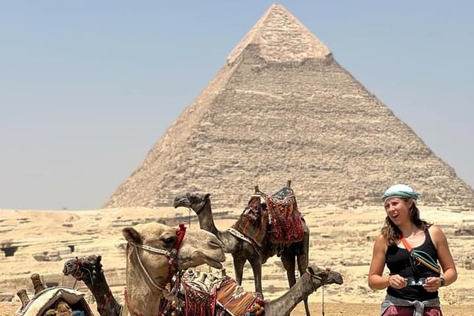 VIP Giza Pyramids, Sphinx, Lunch,Camel Ride & inside 3rd pyramid - VIP Giza in a half-day, why it works