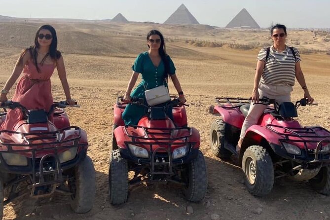 VIP Private GizaPyramids,Sphinx,Camel,QuadBike&Inside 3rd Pyramid - Hitting the Ground Running With Hotel Pickup in Cairo or Giza