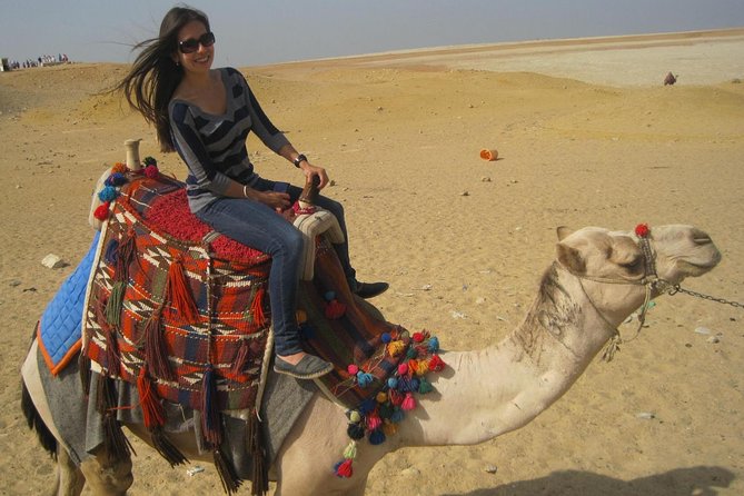 VIP Private Tour Giza Pyramids Sphinx ,Camel,Inside Pyramid - Sphinx Stop: Stories, Harbor Remains, and the Right Photo Angles