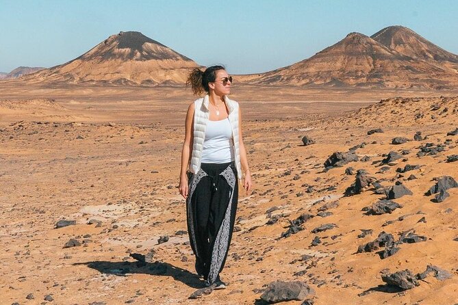 White & Black desert camping tour 2 Days 1 night From Cairo - White Desert entry, inselbergs, and why sunrise and sunset steal the show